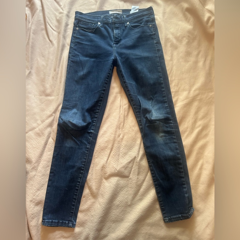 Banana Republic High Rise Skinny Ankle Jeans Size 27.